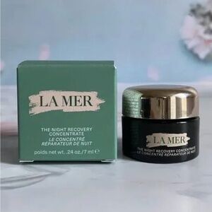 La Mer Night Recovery Concentrate - Dark Green & Gold